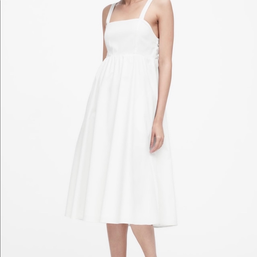 Banana republic white dress